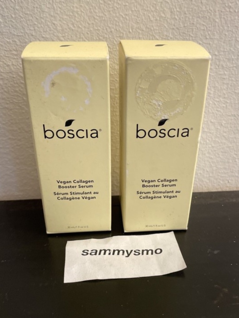 BOSCIA Vegan Collagen Booster Serum 1 fl oz., x2